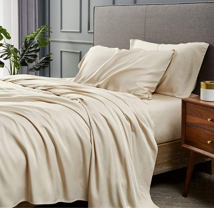 300-TC Bamboo Viscose 4-Piece Sheet Set by Bibb Home® product image