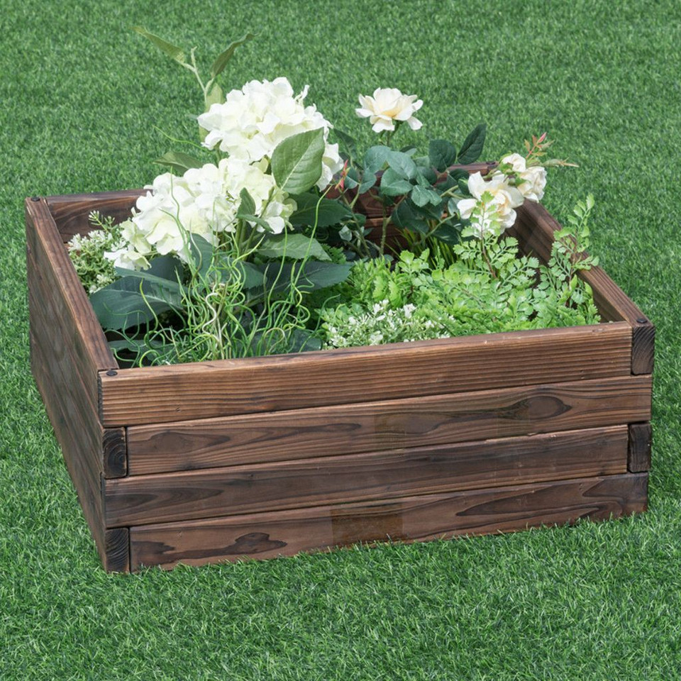 2' x 2' Square Raised Garden Bed Elevated Box for Flowers & Vegetables product image