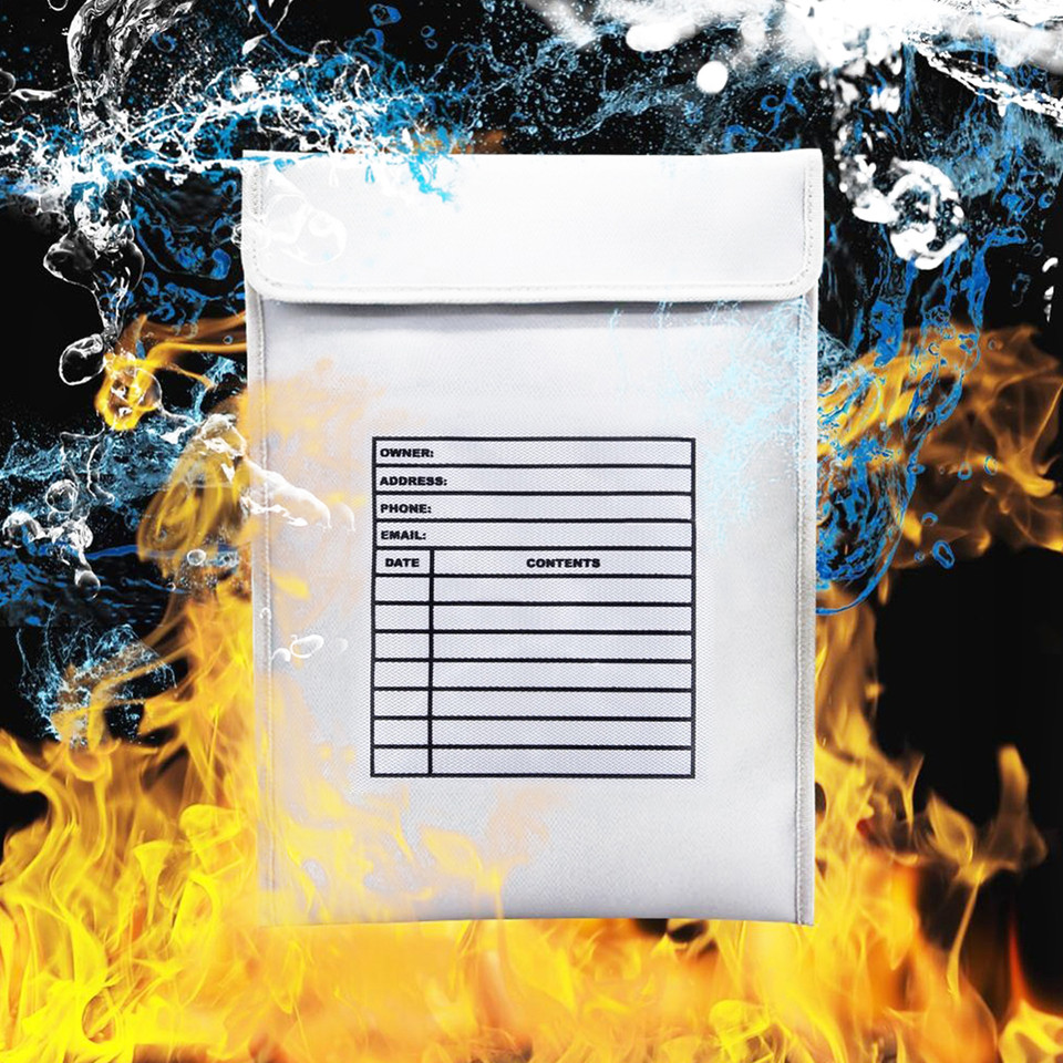 16" x 12" Silicone Coated Fireproof Bag product image