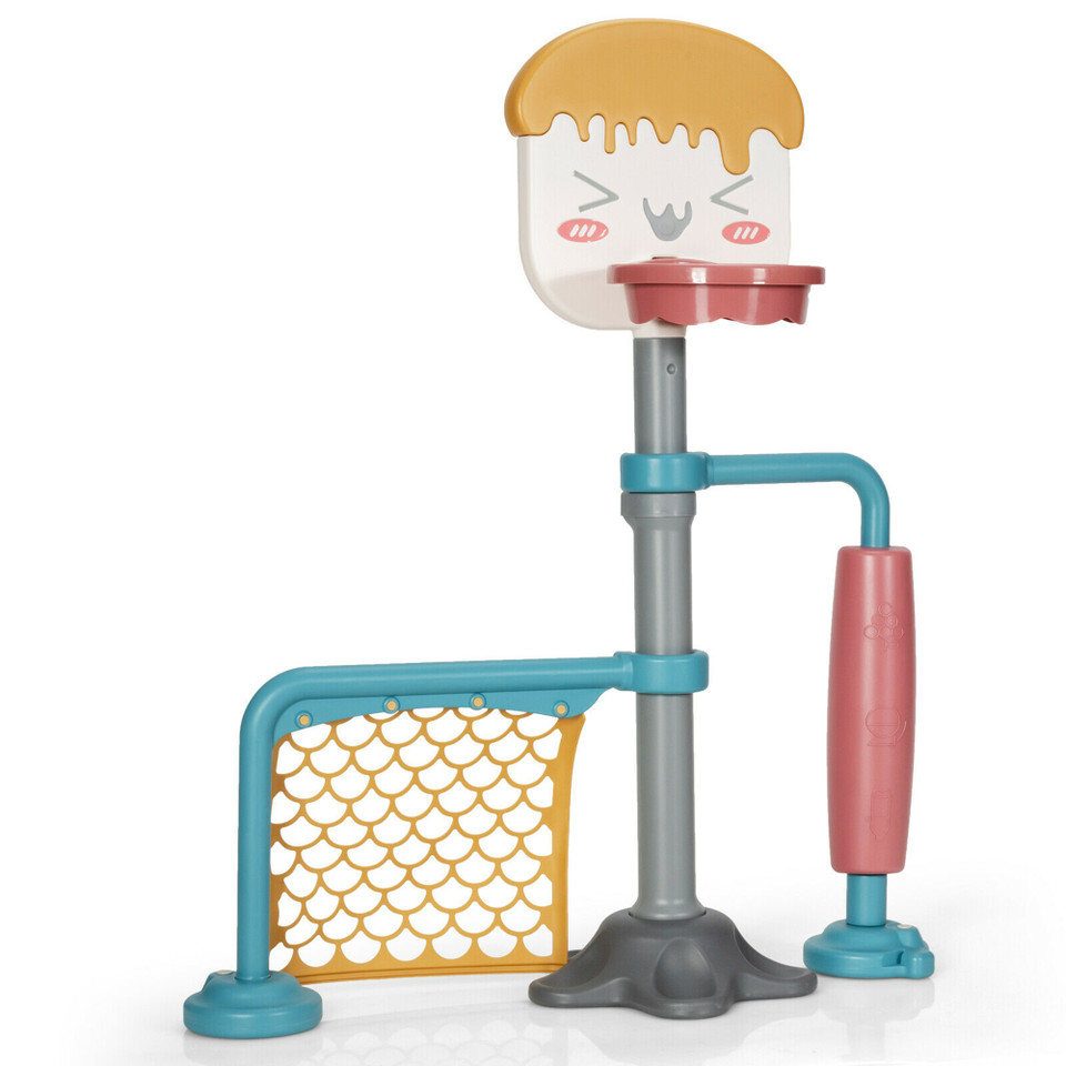 3-in-1 Toddlers' Basketball/Soccer/Roller Activity Center product image