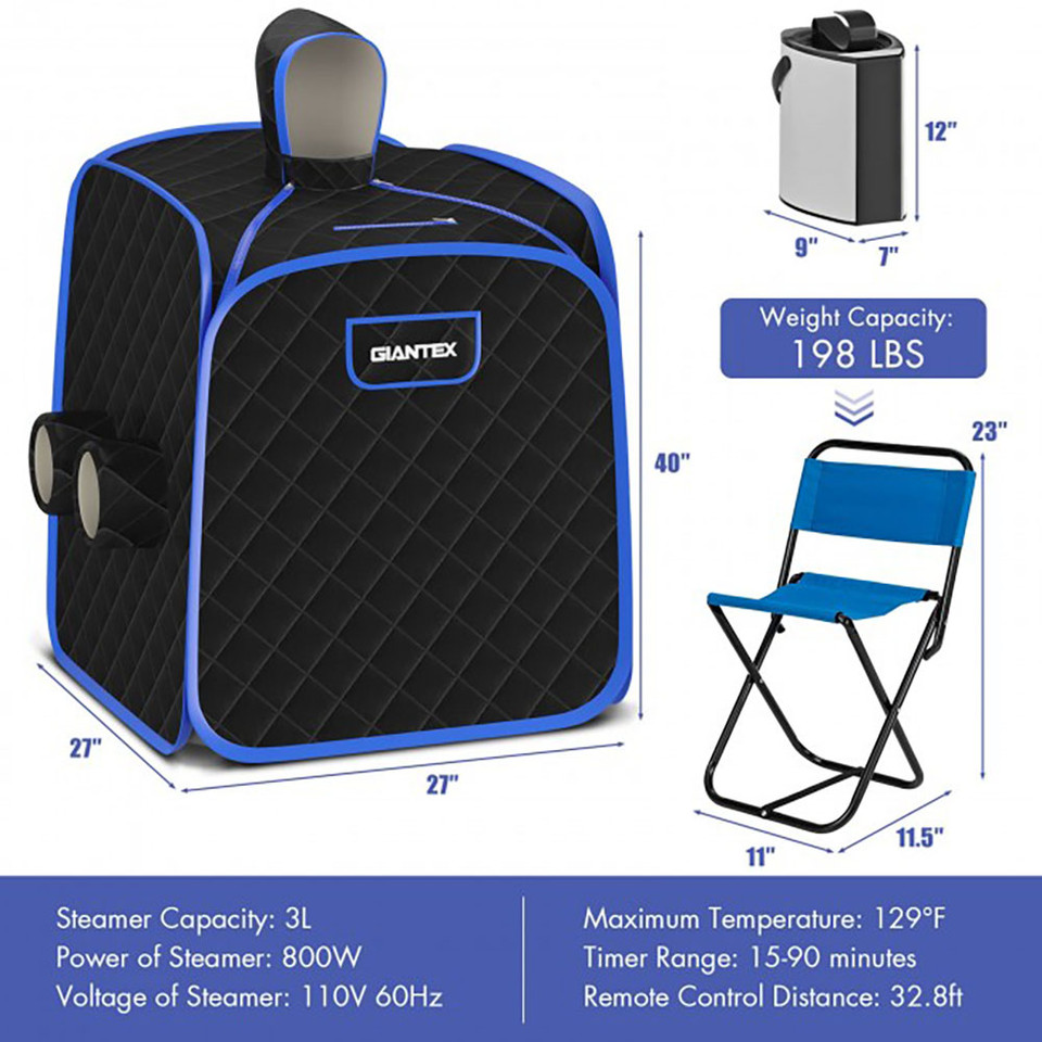 Giantex® Portable Steam Sauna product image
