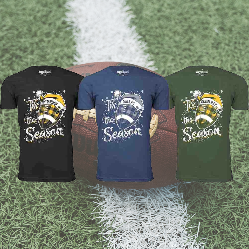 Men's 'Tis the Season' Football T-Shirt product image