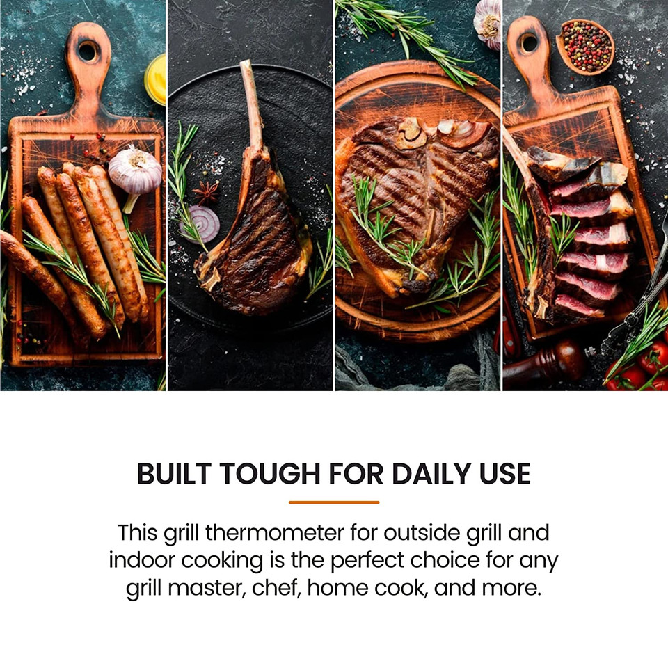 Cheer Collection® Foldable Instant Read Digital Food Thermometer product image