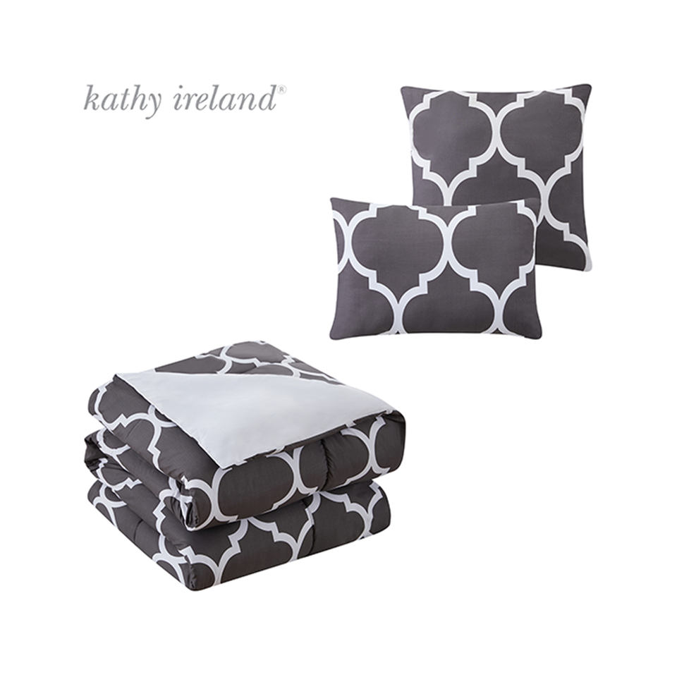 Kathy Ireland 6-Piece Oversized Trellis Comforter Set product image