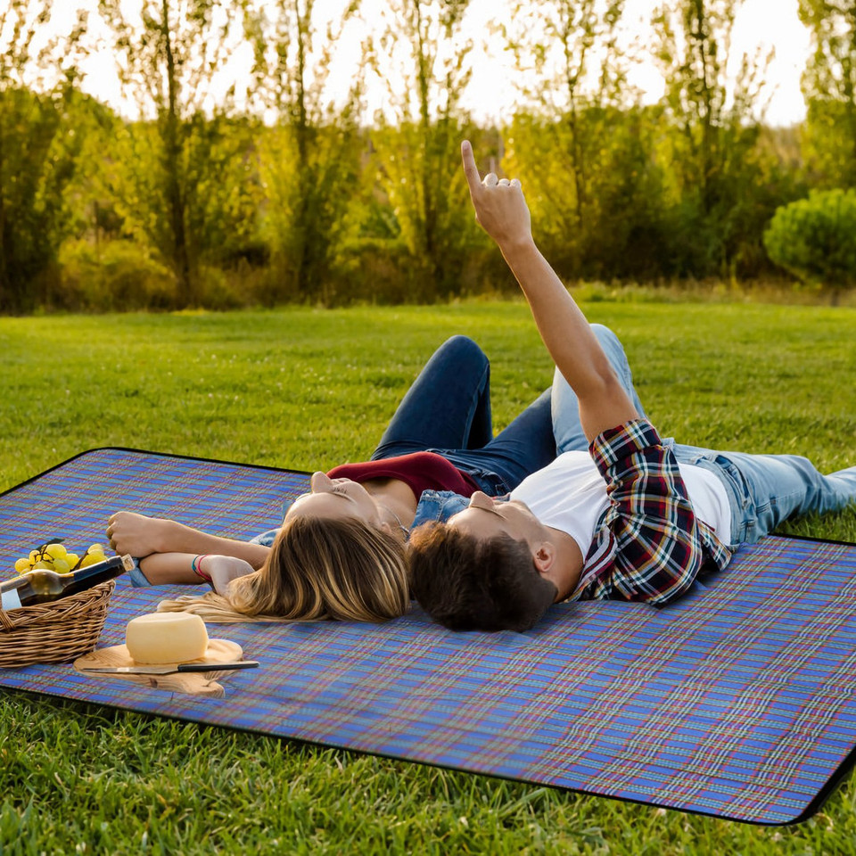 Fold-Out 60" x 78" Waterproof Picnic Blanket product image