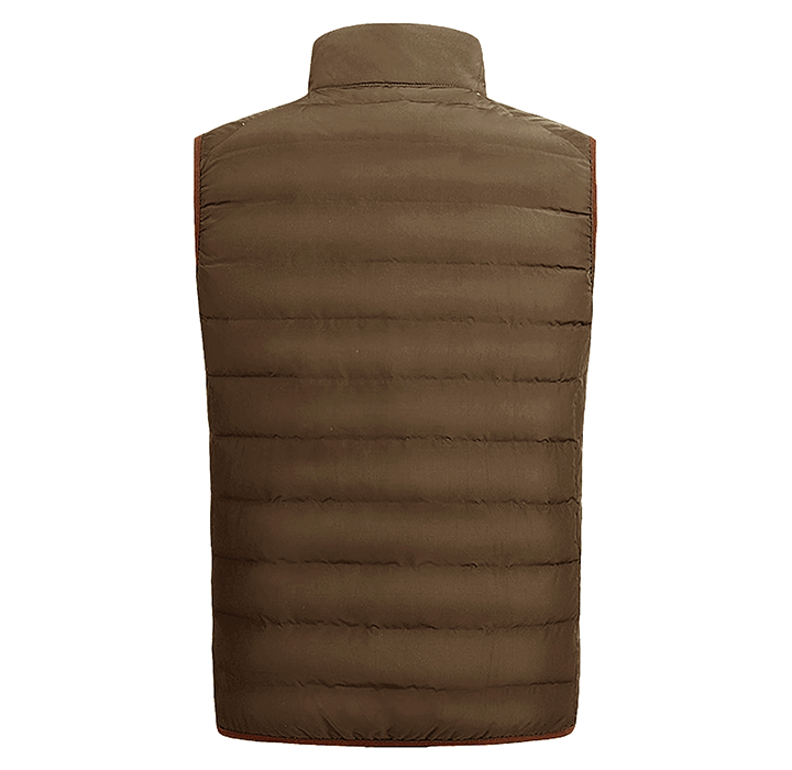 Men’s Full-Zip Lightweight Puffer Vest Jacket product image