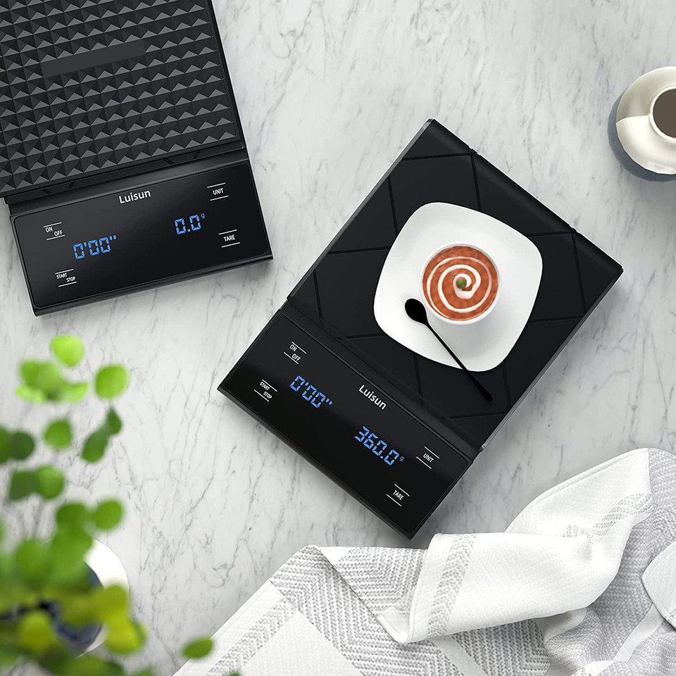 Digital Coffee Scale with Timer and Tare Function product image
