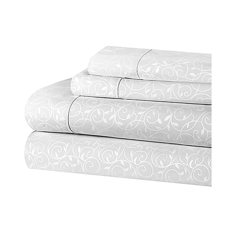 Manhattan Lights Microfiber 4-Piece Sheet Set product image