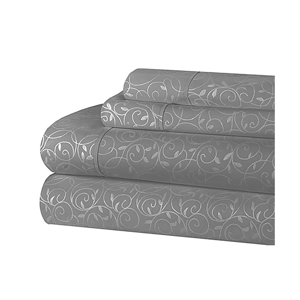 Manhattan Lights Microfiber 4-Piece Sheet Set product image
