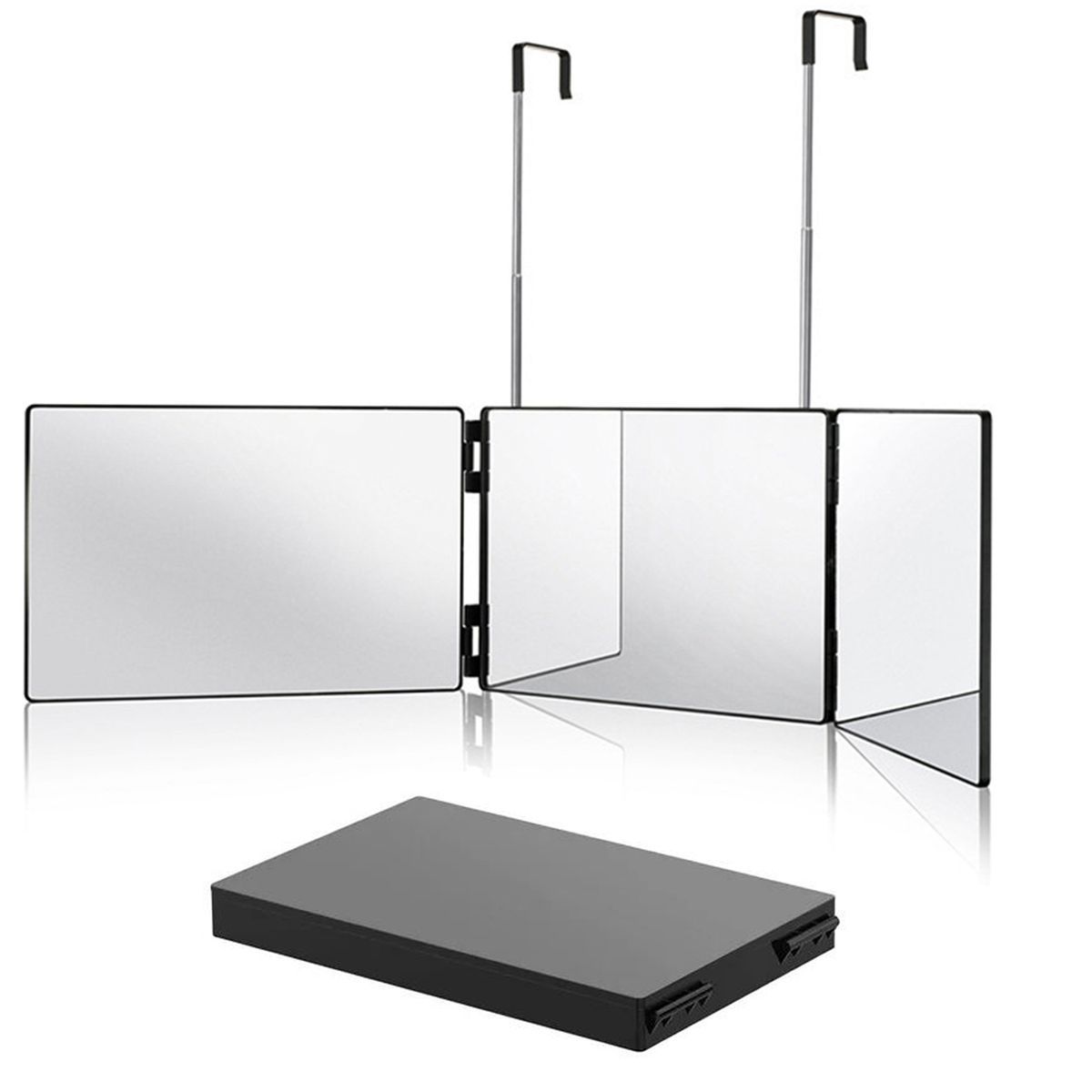 Foldable 3-Way Mirror (With or Without Light) - iMounTEK Foldable 3-Way Mirror