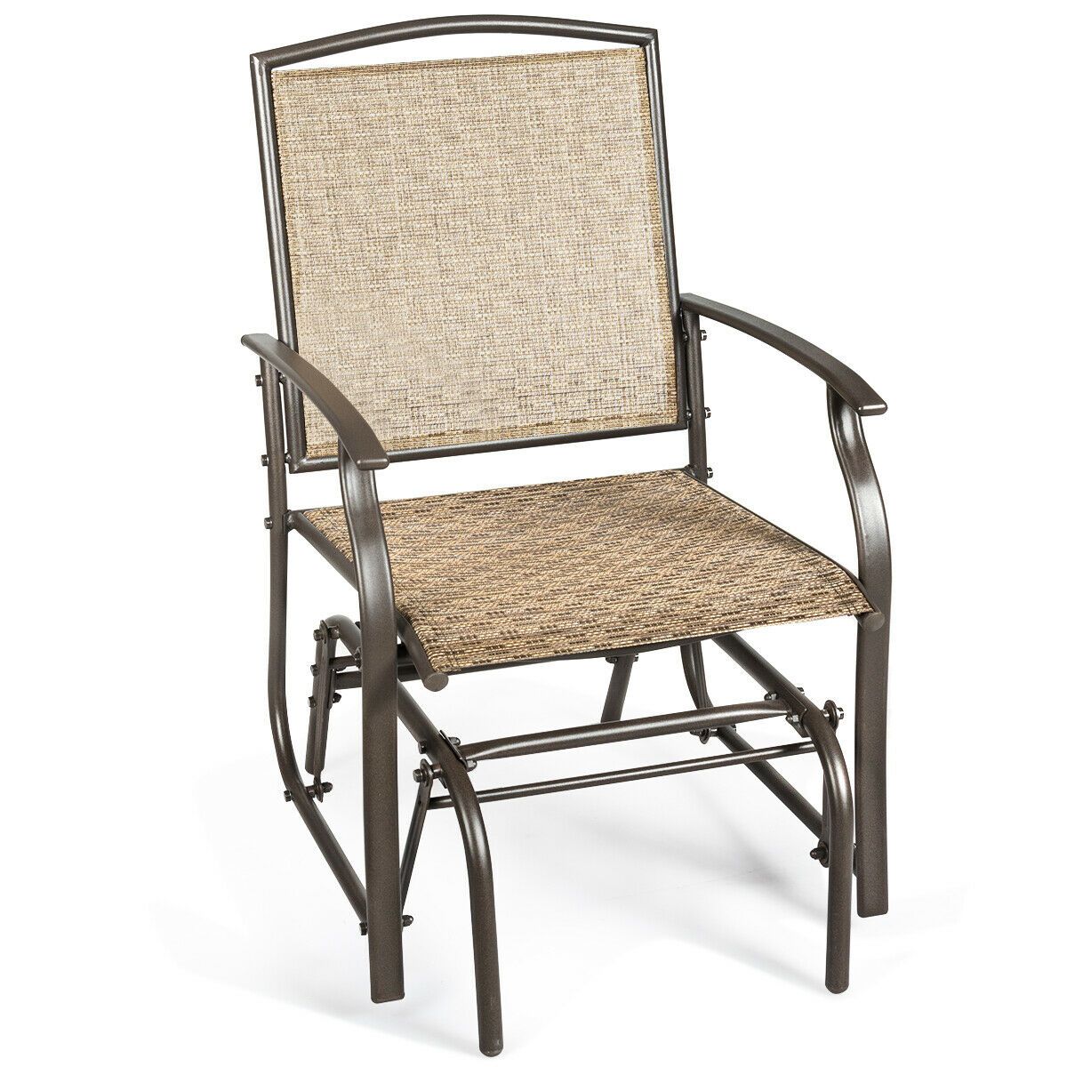 Photos - Garden Furniture Costway Outdoor Patio Rocking Glider Chairs  -  Patio (1 or 2-Pack)