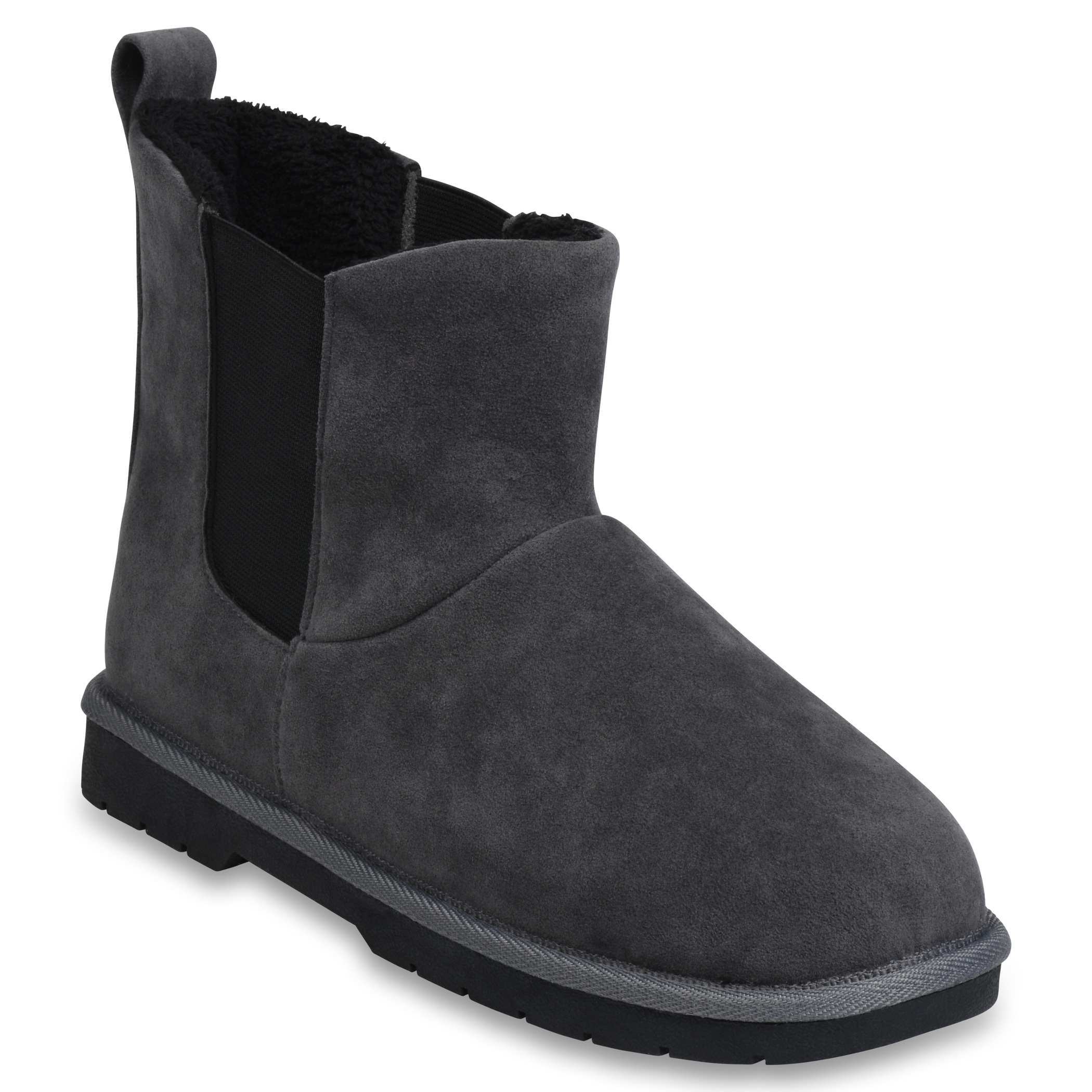 GaaHuu™ Women's Faux Suede Water-Resistant Boots - grey 6 - Ankle Boot