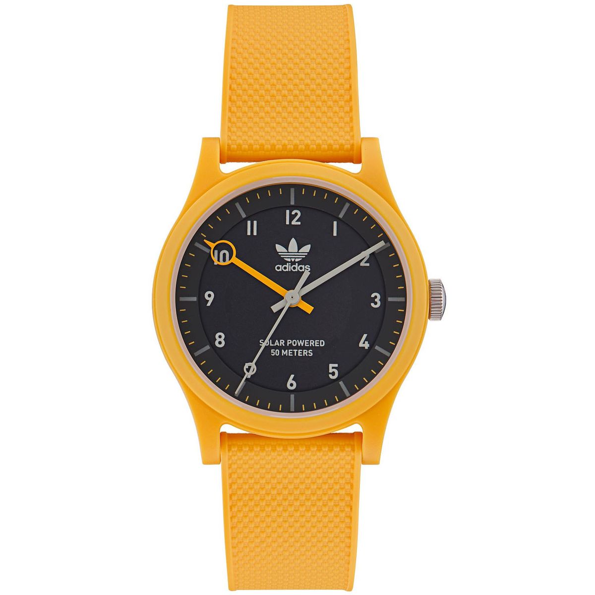 Adidas Men's Originals Street Project One Watch  - AOST22558- Black Dial (Yellow)