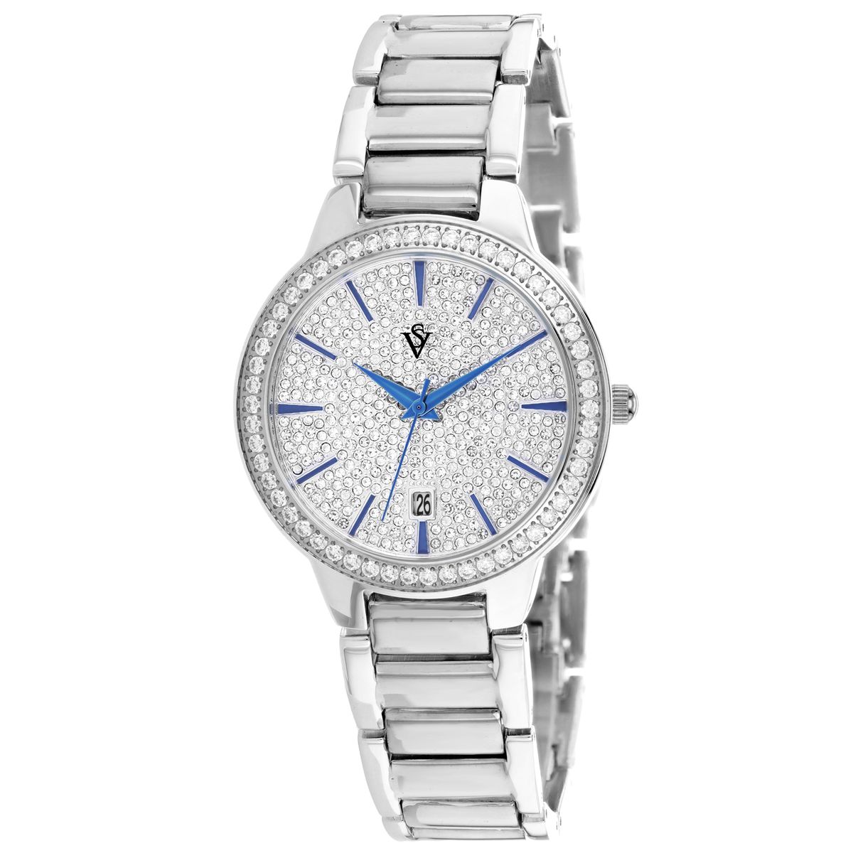 Christian Van Sant Women's Alessia Watch  - Silver - 32MM
