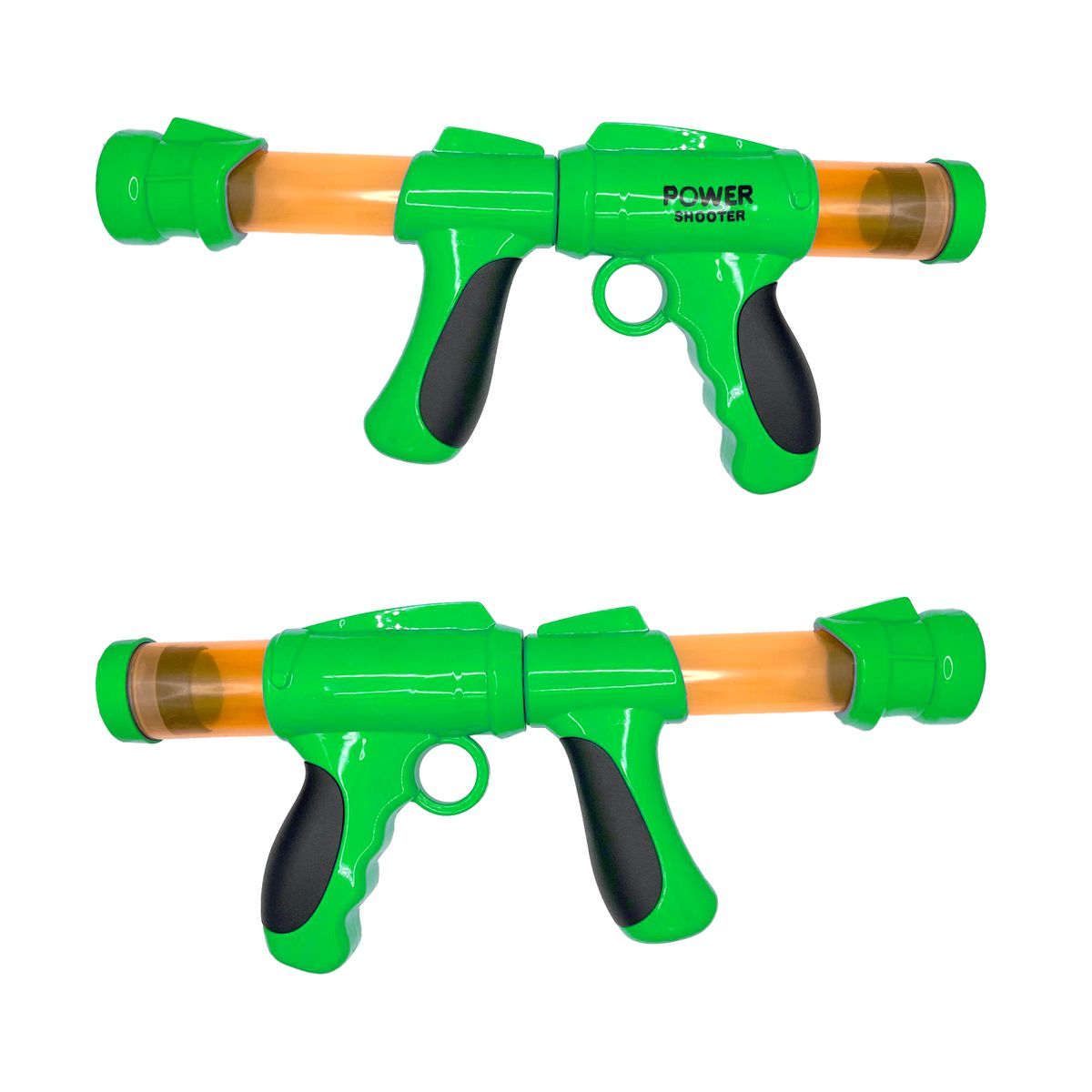 Air Foam Blasters Toys with 28 Balls (2-Pack) - Green