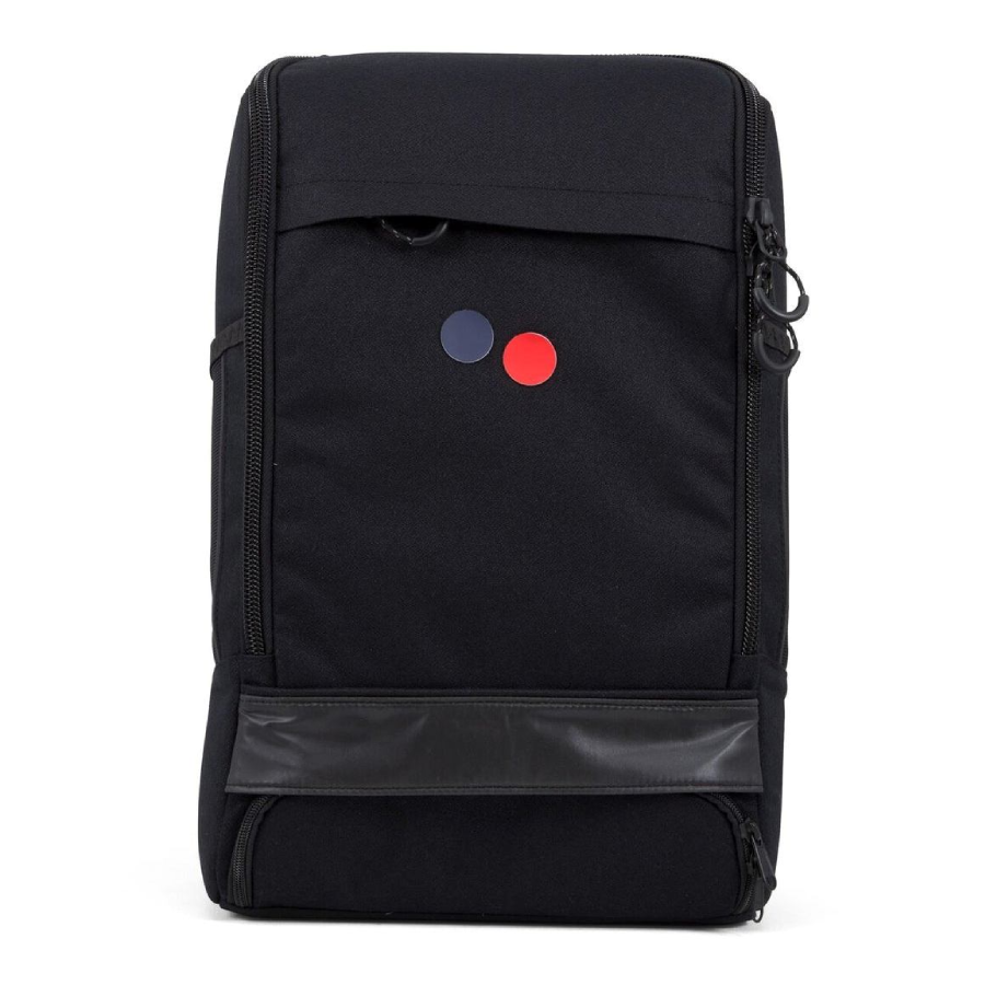 Pinqponq® Cubik Padded Medium Size Backpack with Sternum Strap - CubikBag-Black