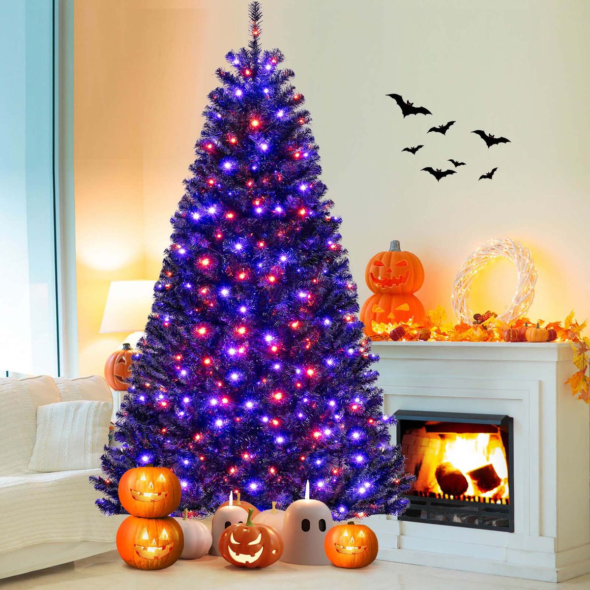 Halloween Artificial Decoration Tree - 8FT Halloween Tree