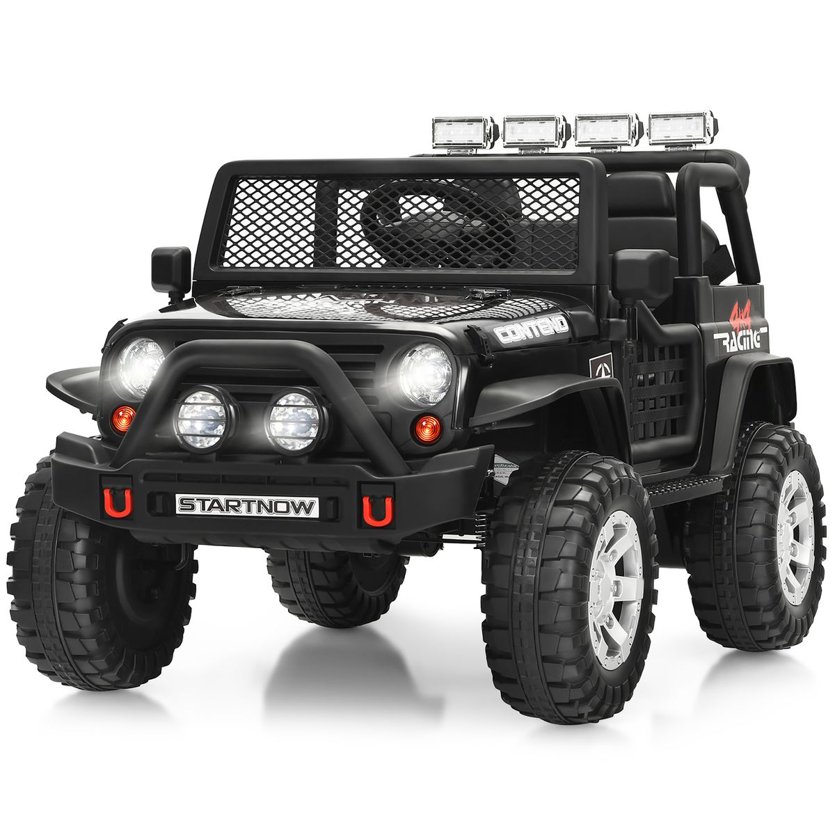 Photos - Kids Electric Ride-on Goplus Kids' 12V Ride-on Electric Truck with RC - Kid Truck BK TQ10015BK 