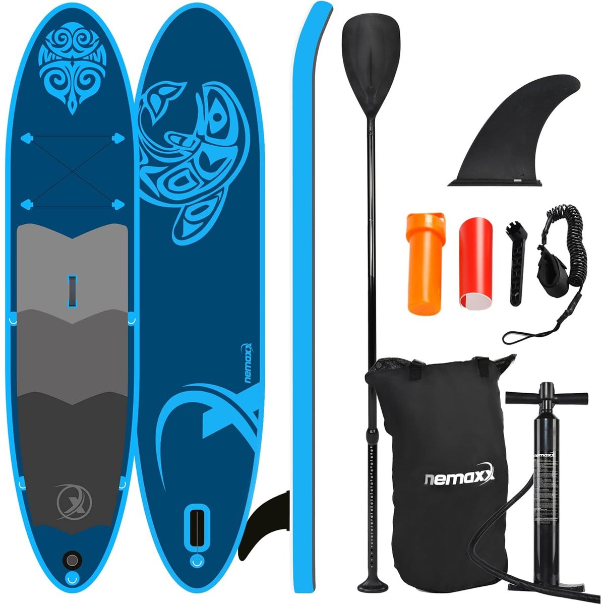 THORX Inflatable Ultra-Light Stand Up Paddle Board - Blue