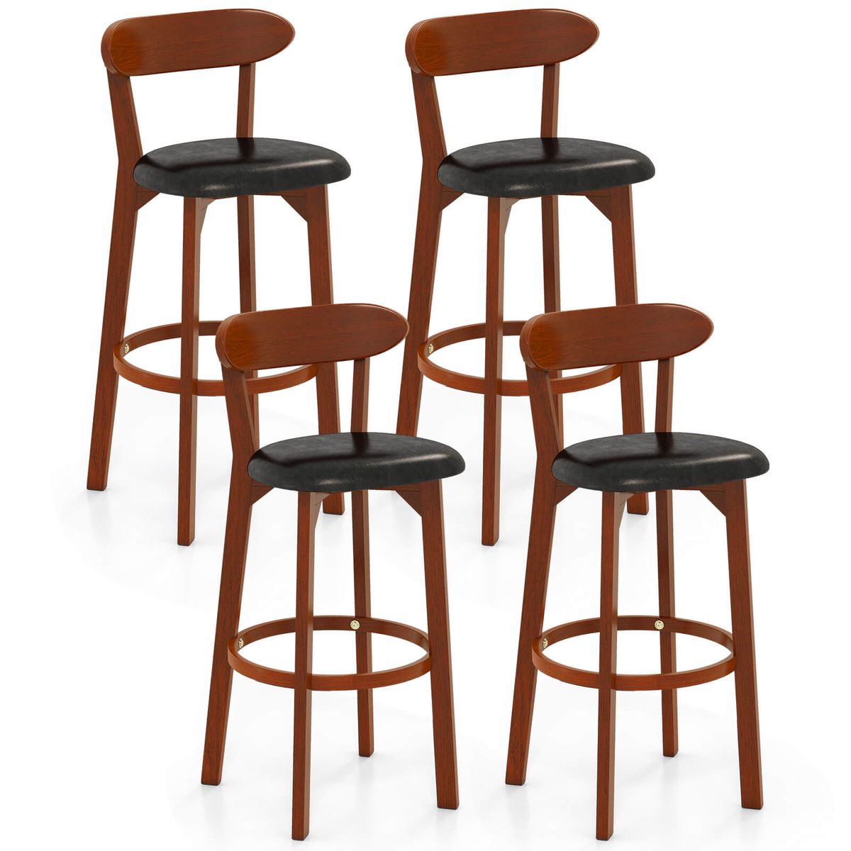 Photos - Chair Costway 30.5" Bar Stools - Bar Stool-4 HCST07916 (Set of 2 or 4)