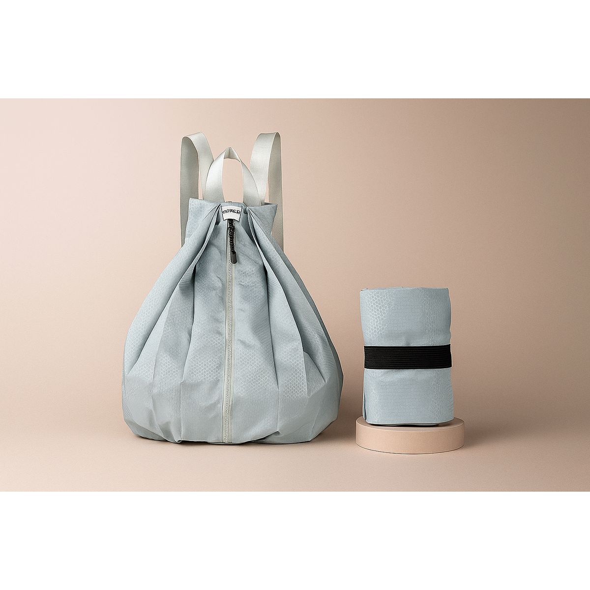 Clarissa Folding Backpack - Black