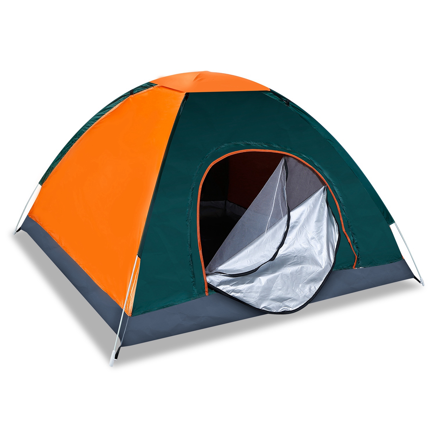 Photos - Tent iMounTEK 4-Person Waterproof Pop-up  - Orange HGPOPUPTENTGPCT1 (ORANGE)