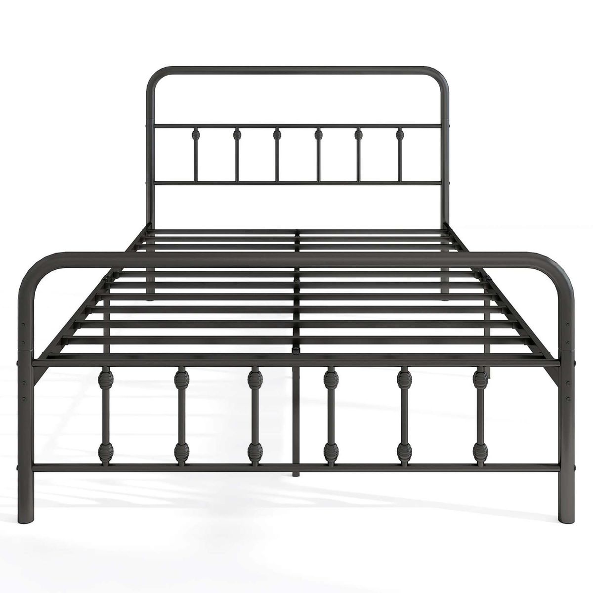 Photos - Bed Frame Costway  with Headboard and Storage - Full HCST05376 