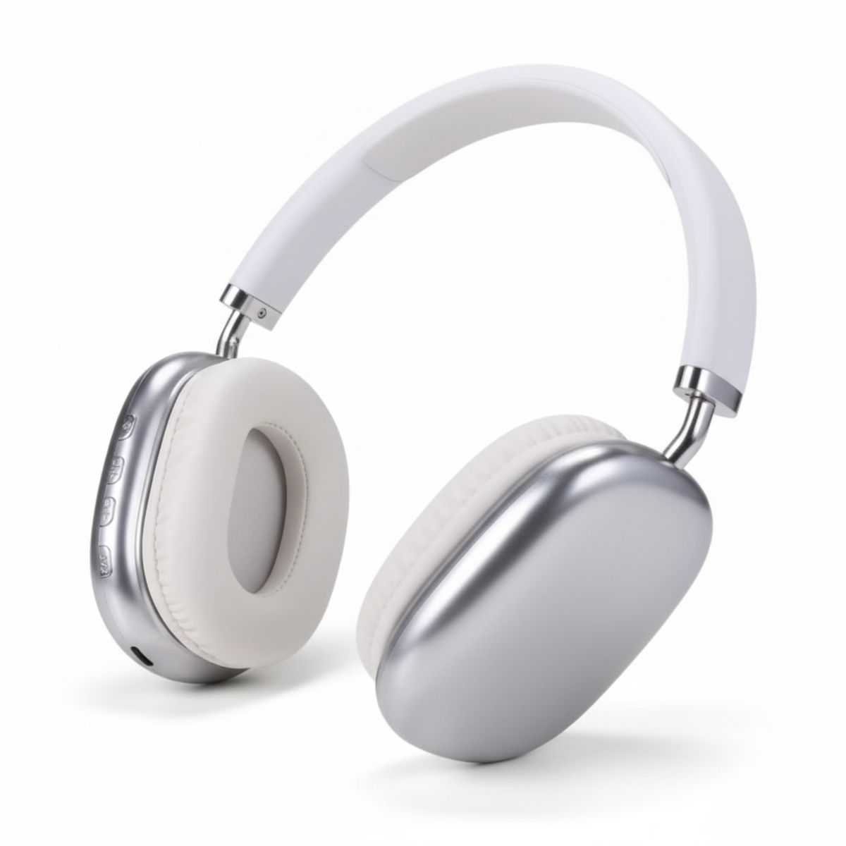 Cushioned Wireless Headphones  White