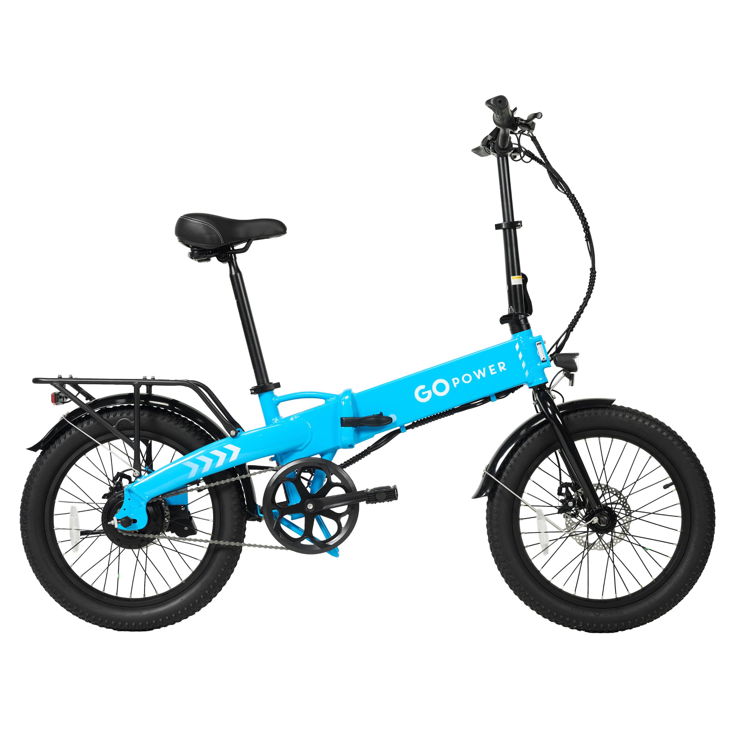 GoPowerBike GoVolt Folding Electric Bike  GoVolt Blue