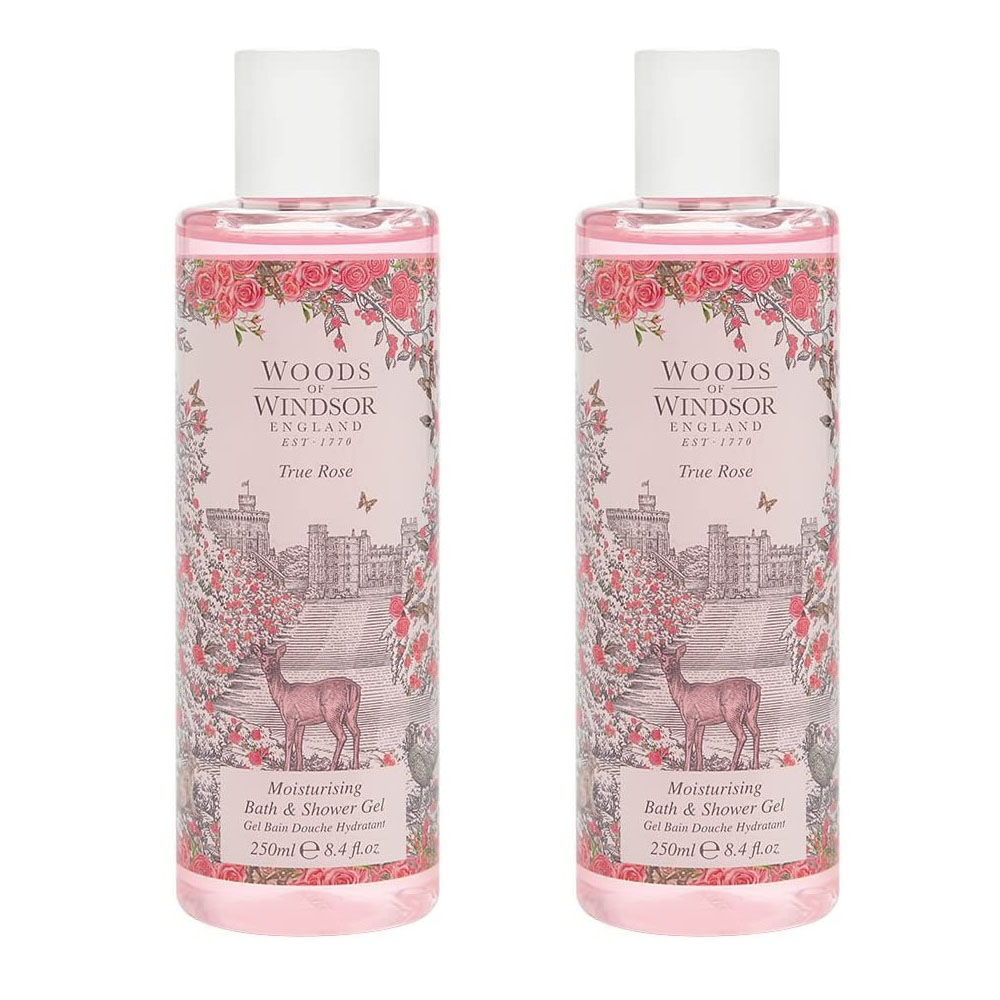 Photos - Cream / Lotion Woods of Windsor Woods of Windsor® Moisturizing Bath & Shower Gel (2-Pack)