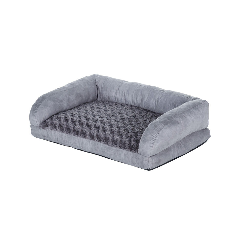 Photos - Bed & Furniture New Age Pet Memory Foam Dog Bed Cushion - Grey Medium CSH305M 