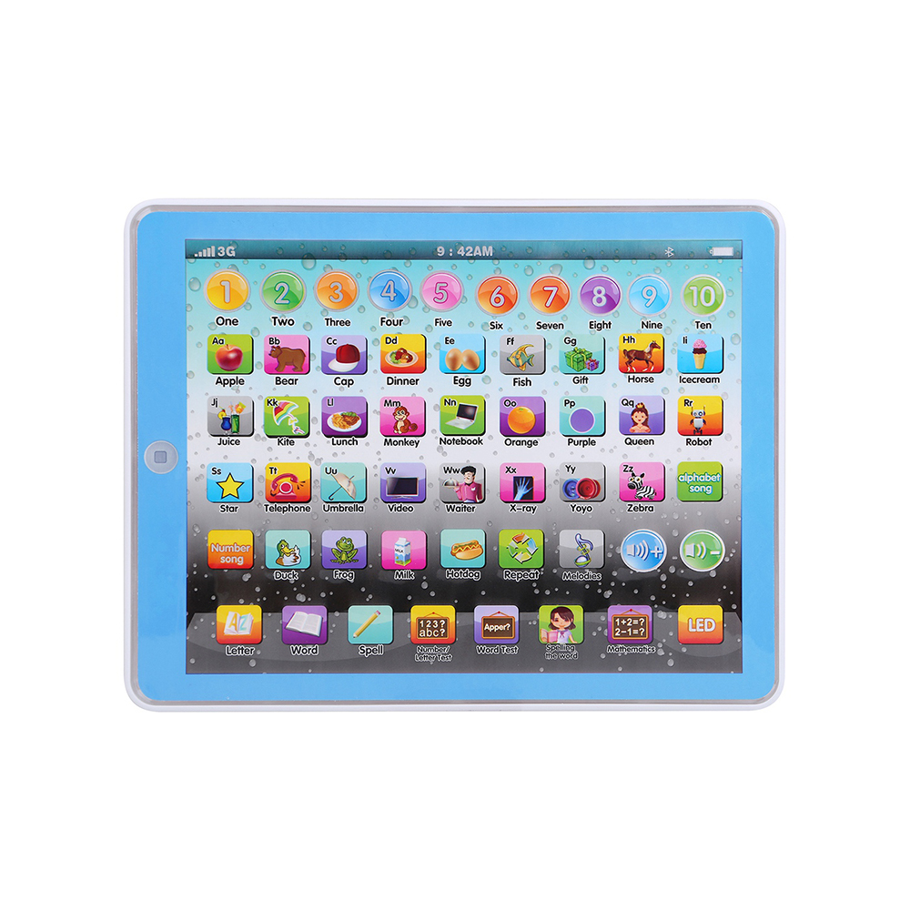 iMounTEK® Kids' Educational Tablet Toy - iMounTEK Kids Educational Tablet Toy BLU