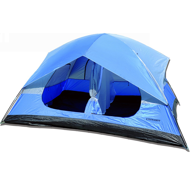 Photos - Tent Ranger Waterproof 6-Person Camping  - 2-Room  - Blue TN001 