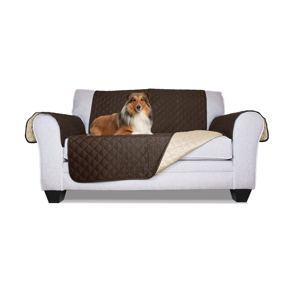 Photos - Furniture Cover FurHaven Pet Products FurHaven™ Reversible Furniture Protector - Espresso/