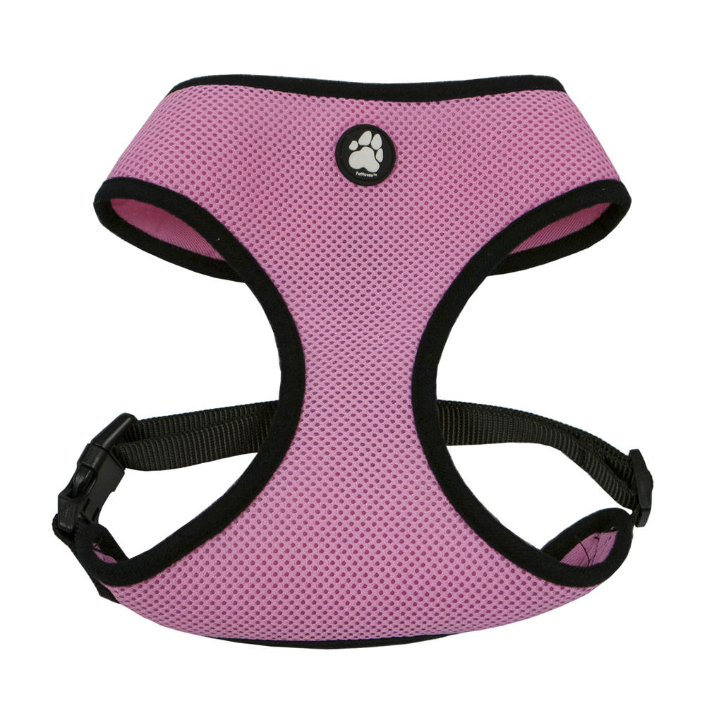 Photos - Collar / Harnesses FurHaven Pet Products FurHaven™ Soft and Comfy Mesh Dog Harness - Pink - S