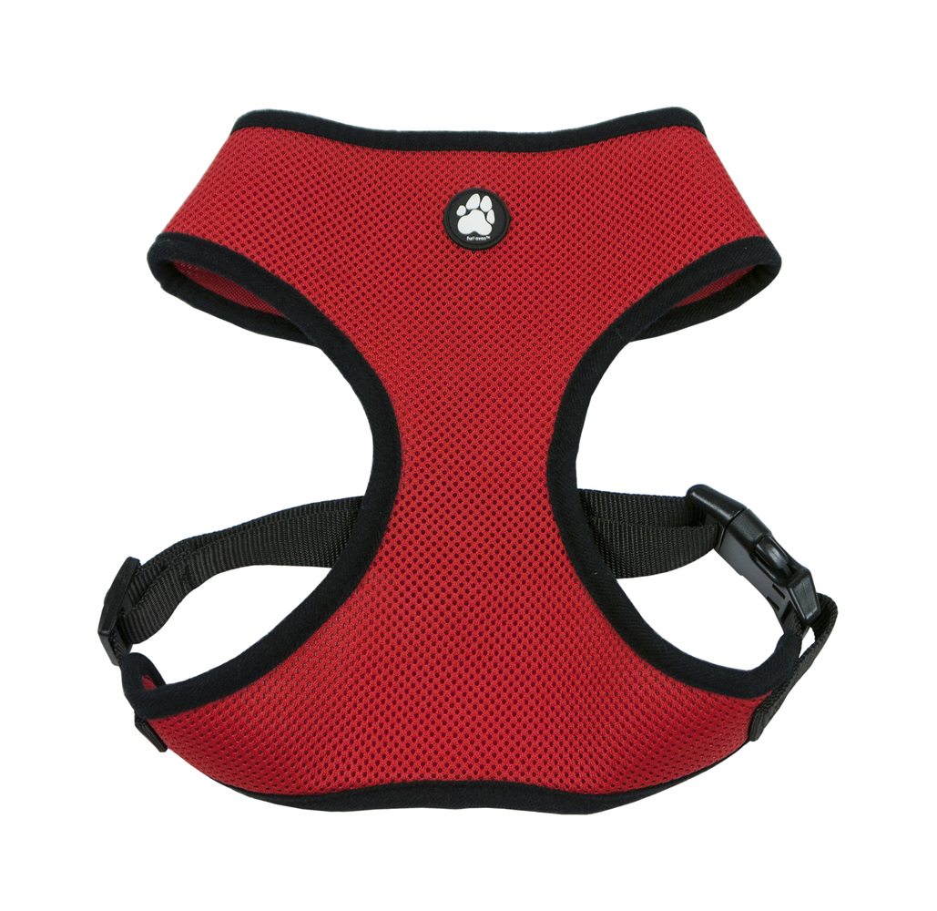 Photos - Collar / Harnesses FurHaven Pet Products FurHaven™ Soft and Comfy Mesh Dog Harness - Red - Me