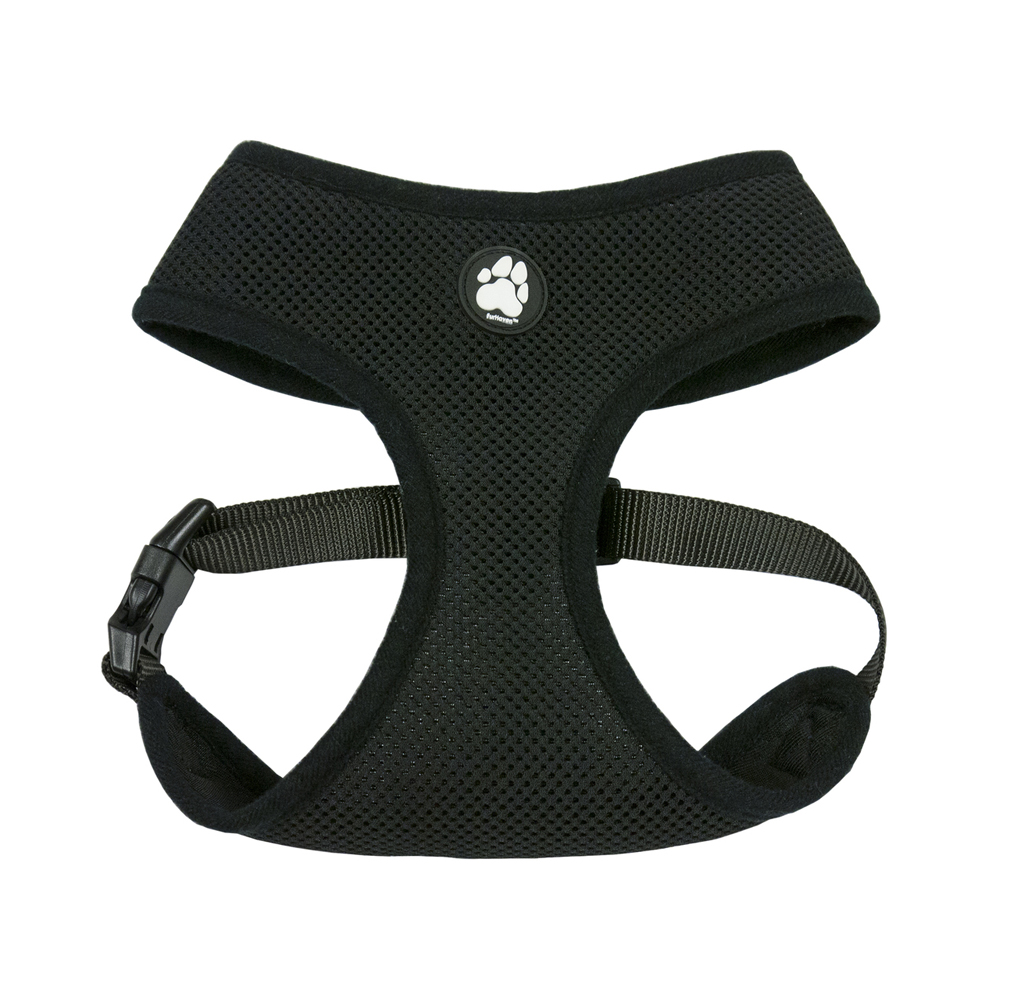 Photos - Collar / Harnesses FurHaven Pet Products FurHaven™ Soft and Comfy Mesh Dog Harness - Black 