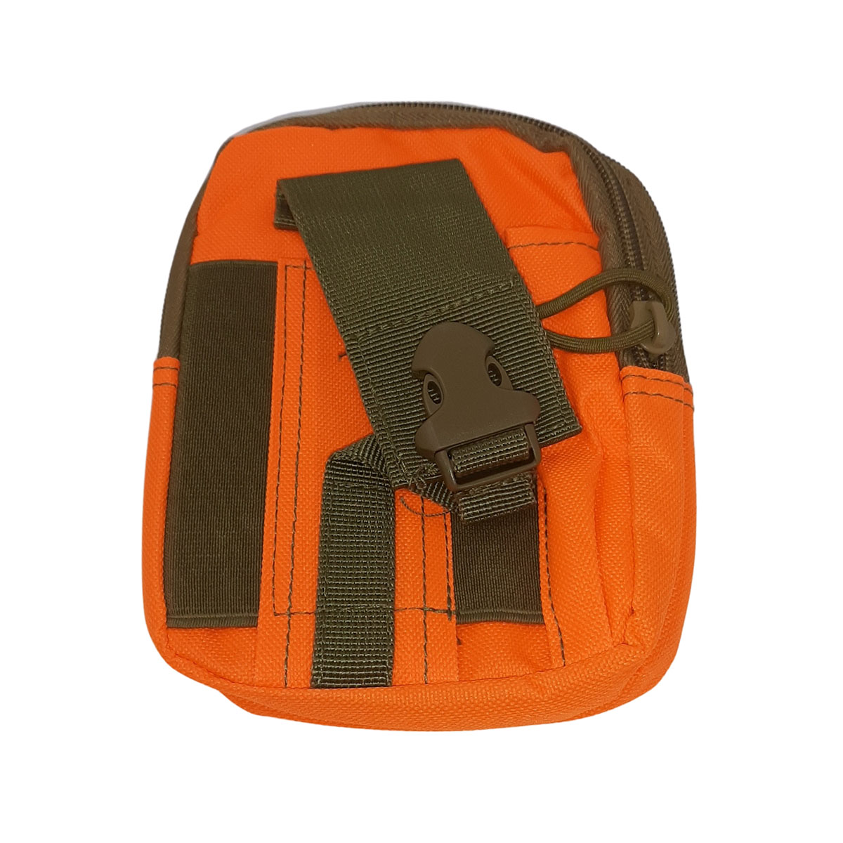 Tactical MOLLE Military Pouch Waist Bag - Waist Pouch Orange