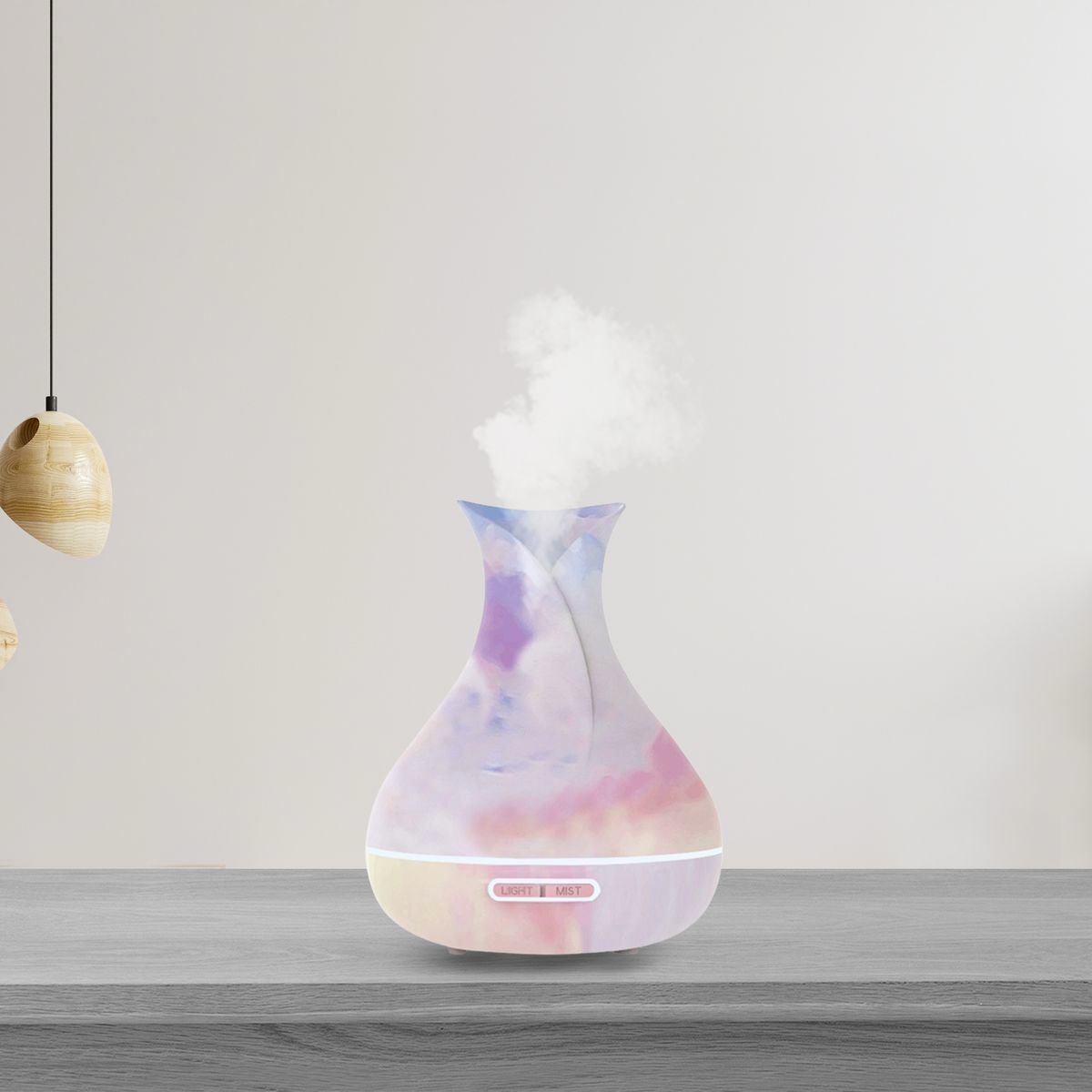 Photos - Humidifier Amore Paris Color-Changing Diffuser - Tie Dyed SB-AOD-SPI