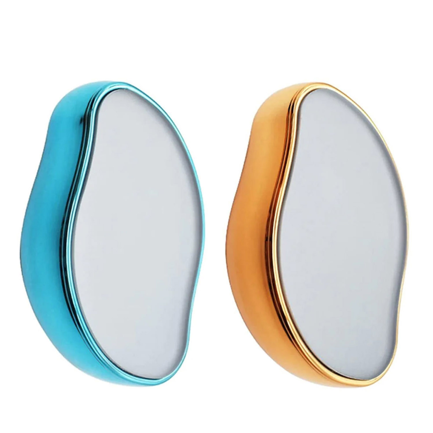 Photos - Hair Removal Two Elephants Handheld Hair Remover Tool - Blue/Rose Gold BUN-2-VALHR-BLU-RGOL-1185(2-Pack)