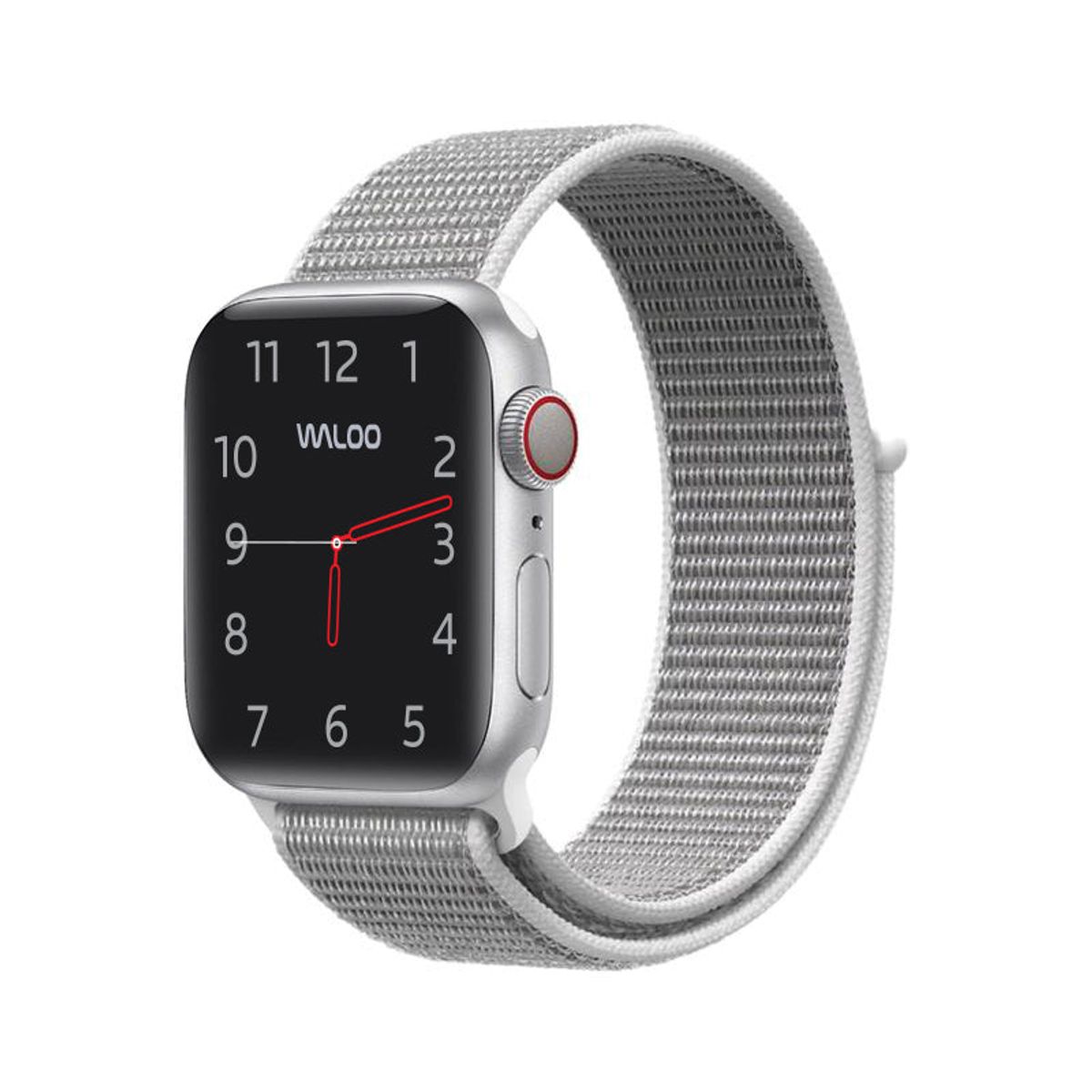 Photos - Watch Strap Waloo Products Woven Nylon Sport Loop Band for Apple Watch - 38/40/41mm /