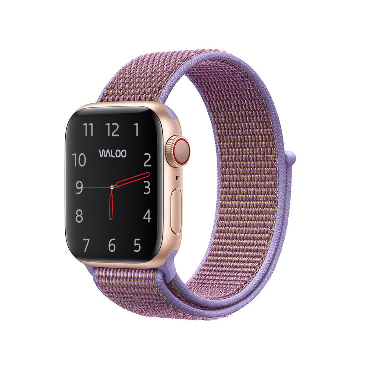Woven Nylon Sport Loop Band for Apple Watch - 42/44/45mm / Lavender