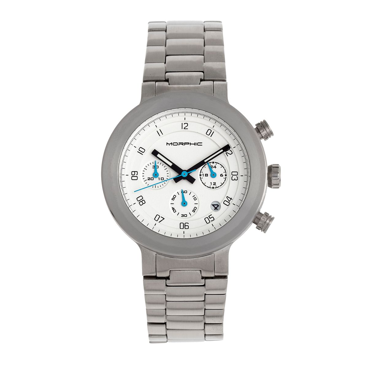 Morphic™ M78 Chronograph Bracelet Watches, MPH78 - White