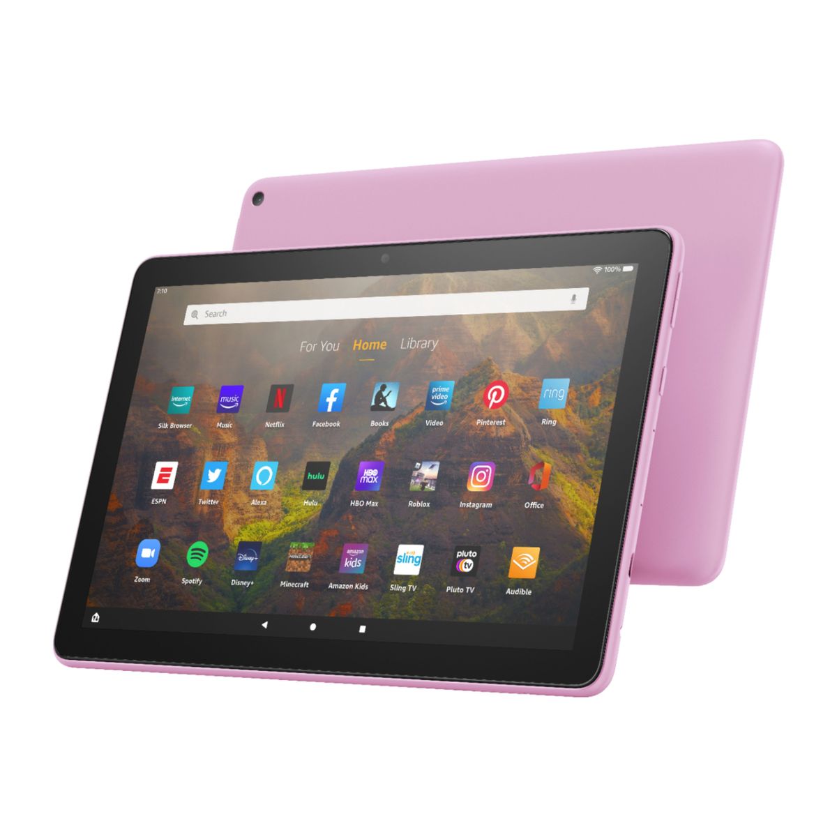 Photos - Tablet Amazon Kindle Fire HD 10 10.1-inch   - Lavende (1080p Full HD, 32 GB)