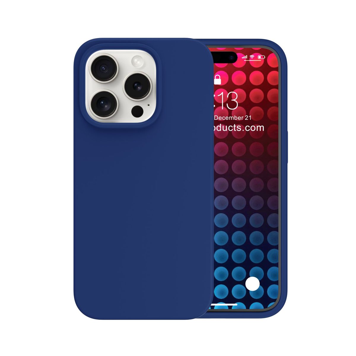 Photos - Case Waloo Products Silicone Cases with MagSafe for Apple iPhone 15 - iPhone 15