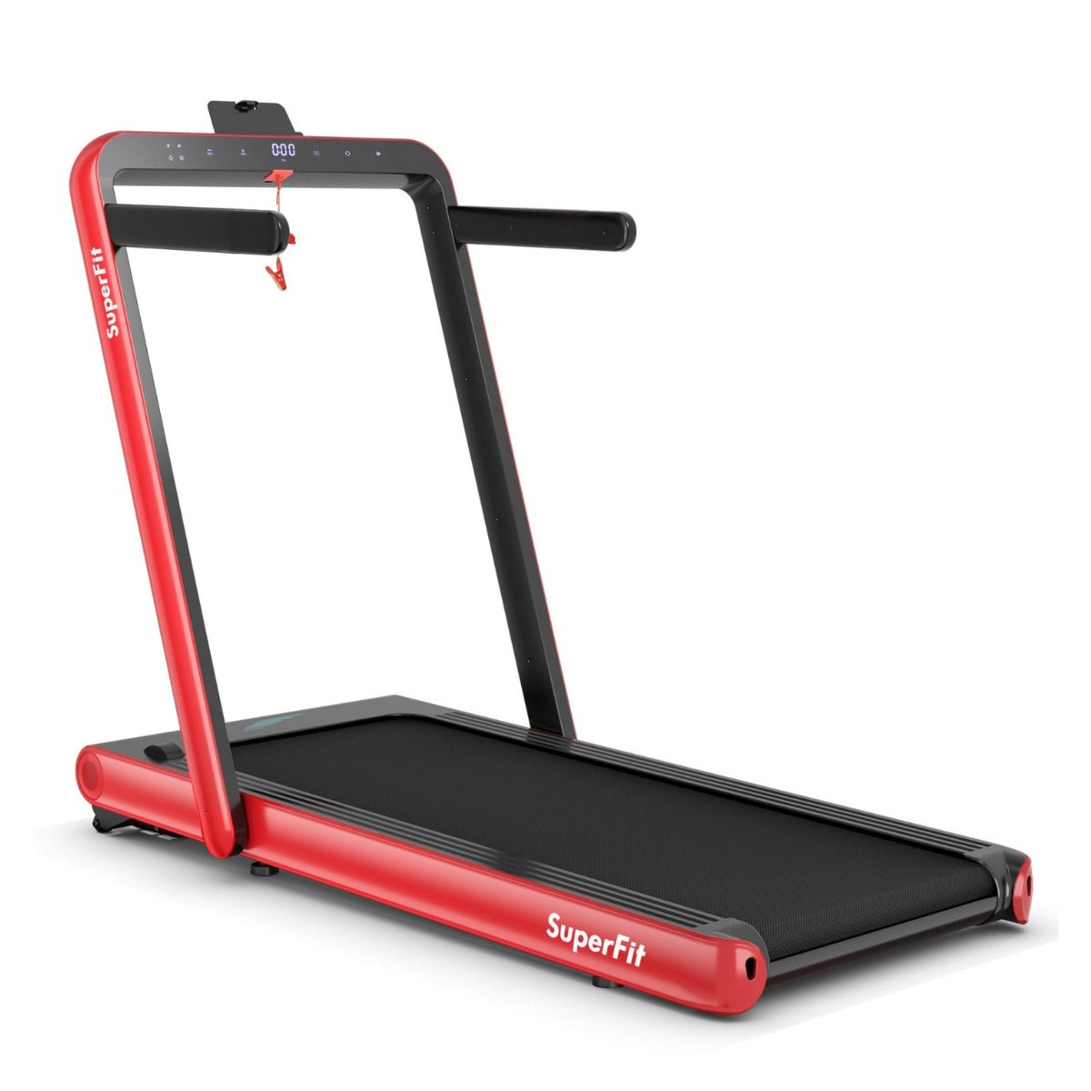 Photos - Treadmill Goplus SuperFit 4.75HP 2 In 1 Folding  - Red SP37424RE 