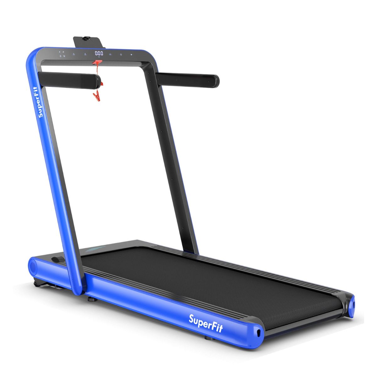 Photos - Treadmill Goplus SuperFit 4.75HP 2 In 1 Folding  - Blue SP37424NY 