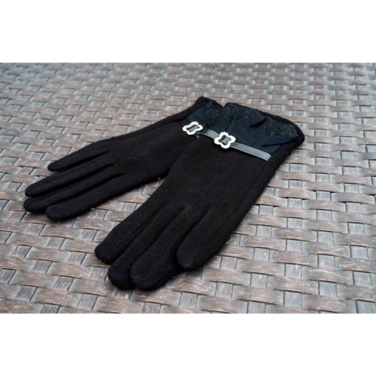 Women's Touchscreen Gloves - Black