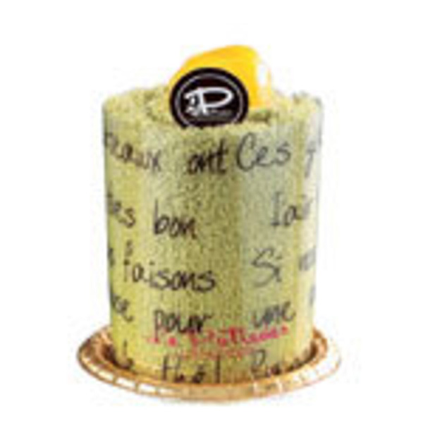 Dessert-Themed Mousse Towel and Fruit Magnet (Set of 2) - Green Tea Mousse Towels & Fruit Magnet