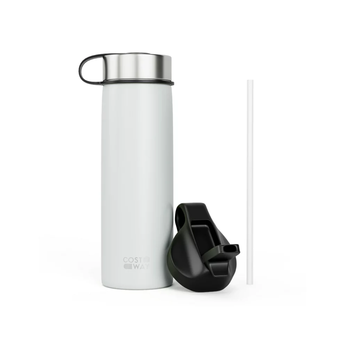 Photos - Water Bottle Goplus Costway 22 oz Insulated Stainless Steel  with Straw - G
